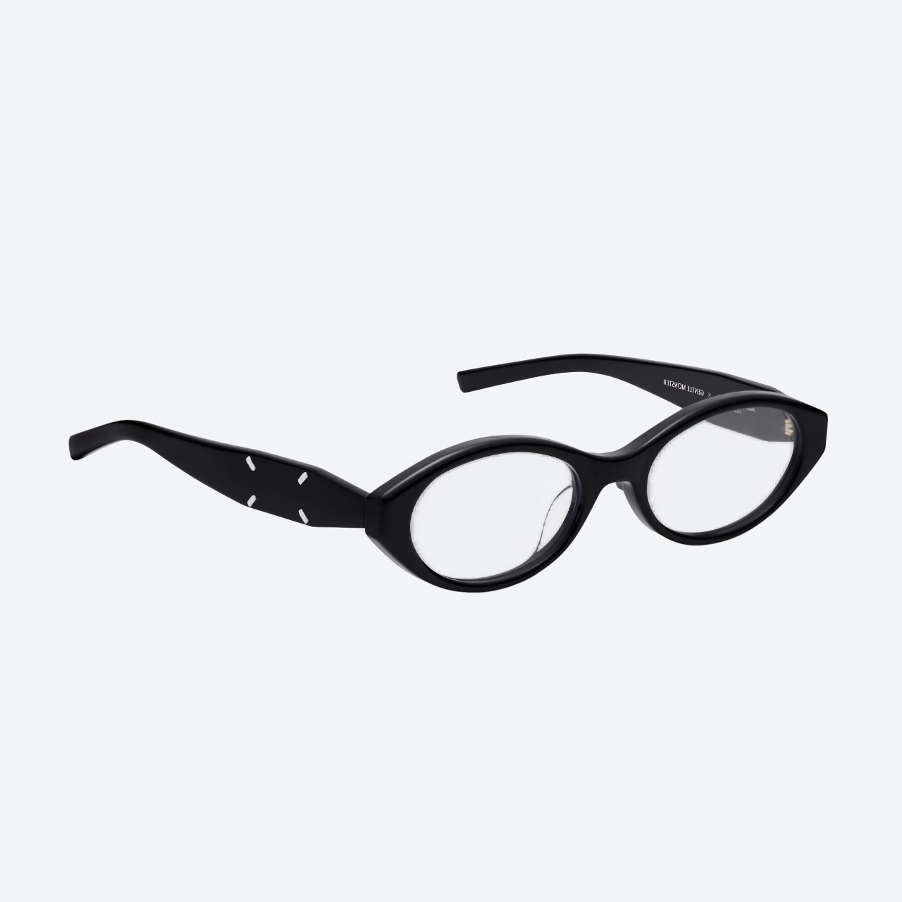 Gentle Monster MM209 01 Black Sunglasses Front View